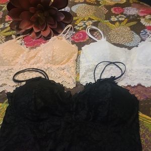 *BRAND NEW* bralettes in three colors
